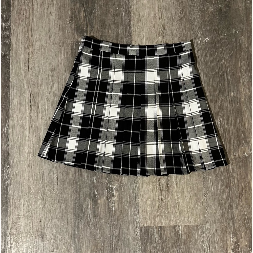 Edited plaid skirt